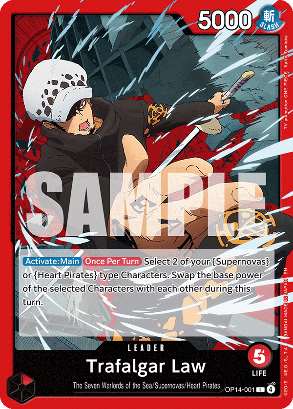 Trafalgar Law One Piece card