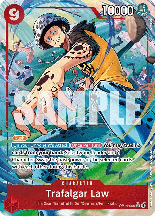 Trafalgar Law One Piece card