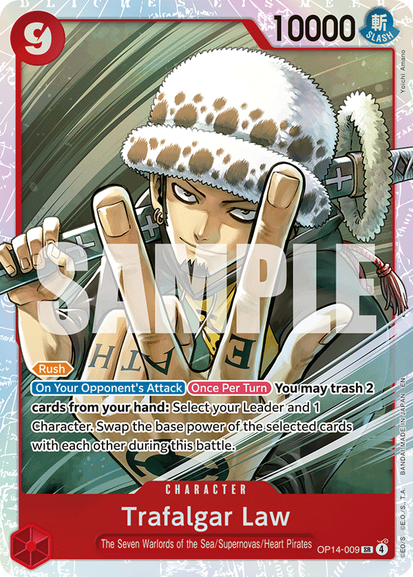 Trafalgar Law One Piece card