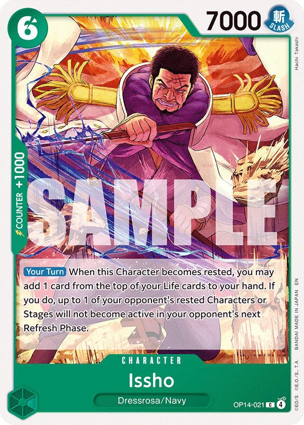 Issho One Piece card