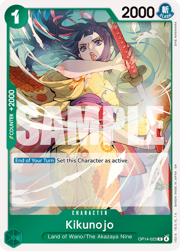 Kikunojo One Piece card