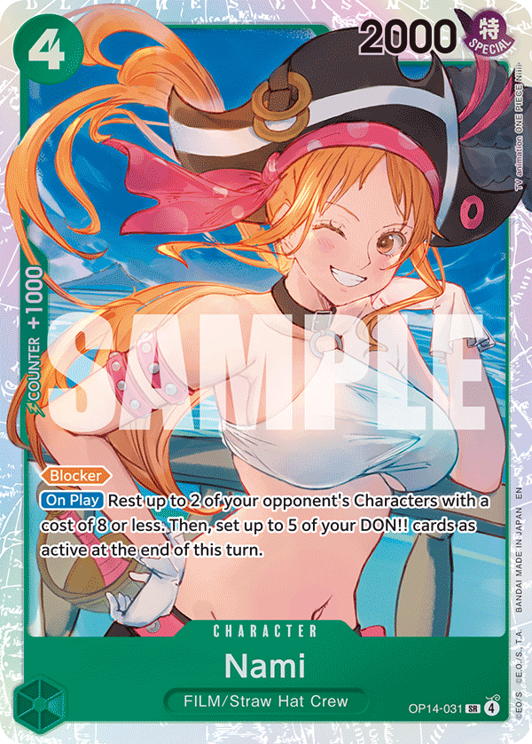 Nami One Piece card