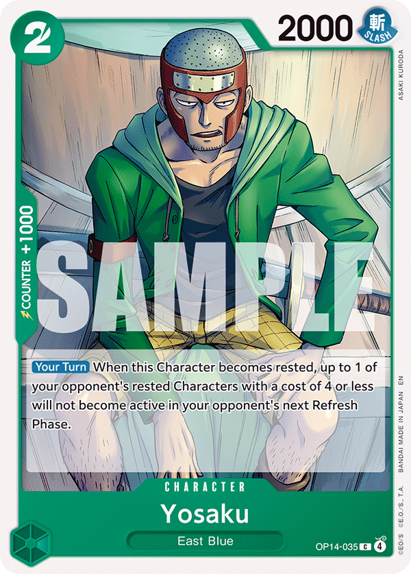 Yosaku One Piece card