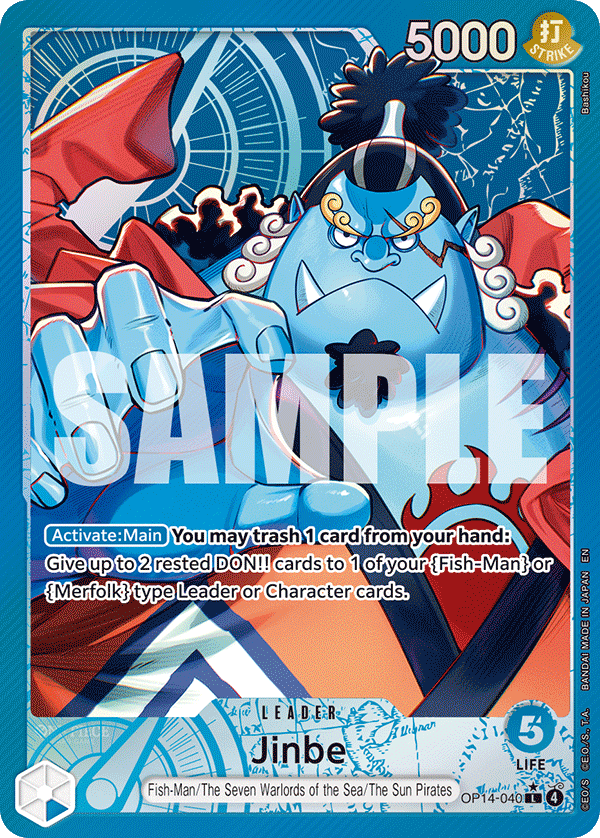 Jinbe One Piece card