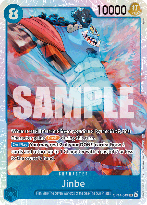 Jinbe One Piece card