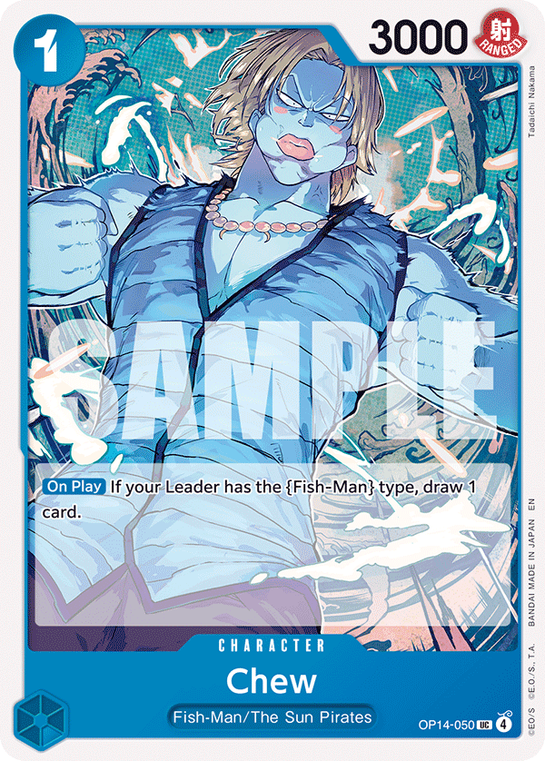 Chew One Piece card