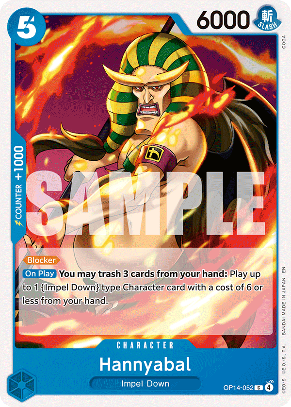 Hannyabal One Piece card