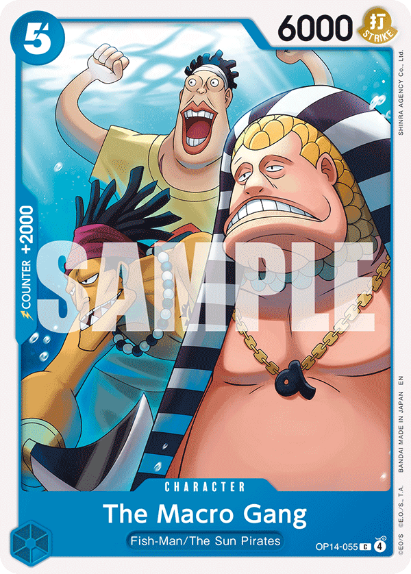 The Macro Gang One Piece card