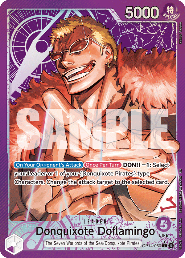 Donquixote Doflamingo One Piece card