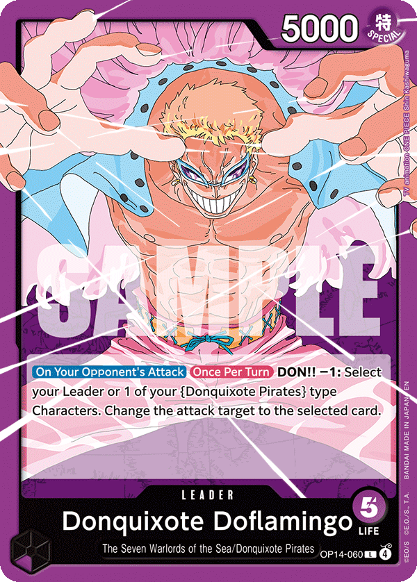 Donquixote Doflamingo One Piece card