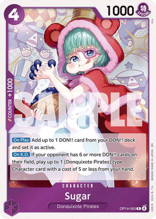 Sugar One Piece card