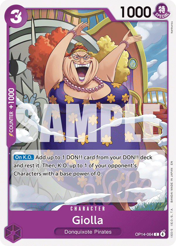 Giolla One Piece card