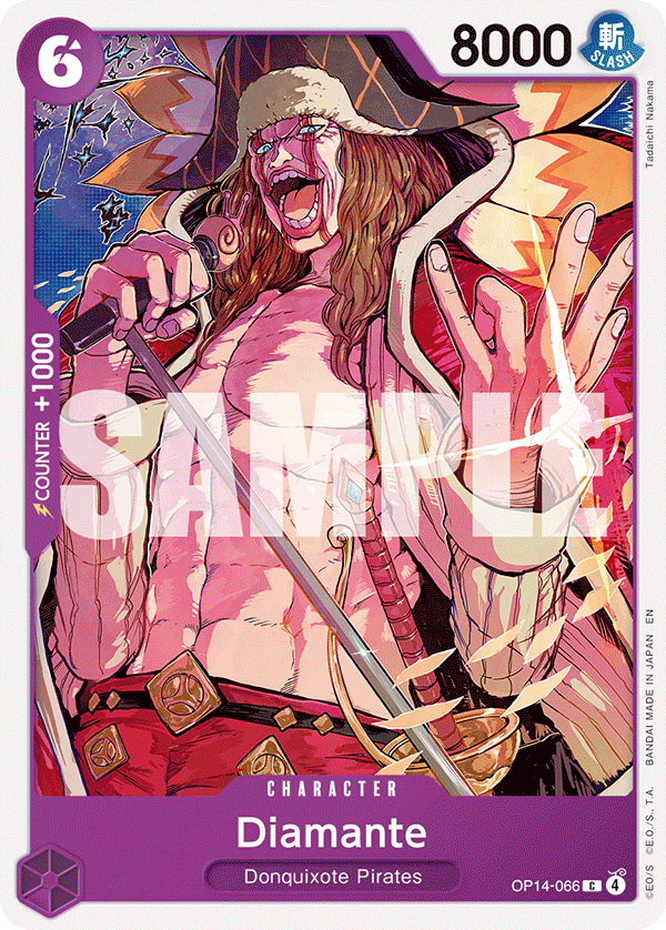 Diamante One Piece card