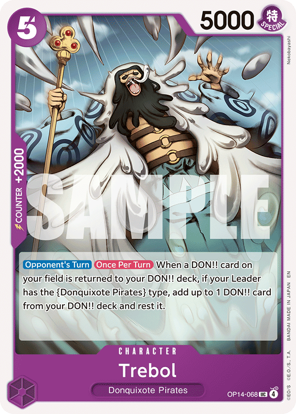 Trebol One Piece card
