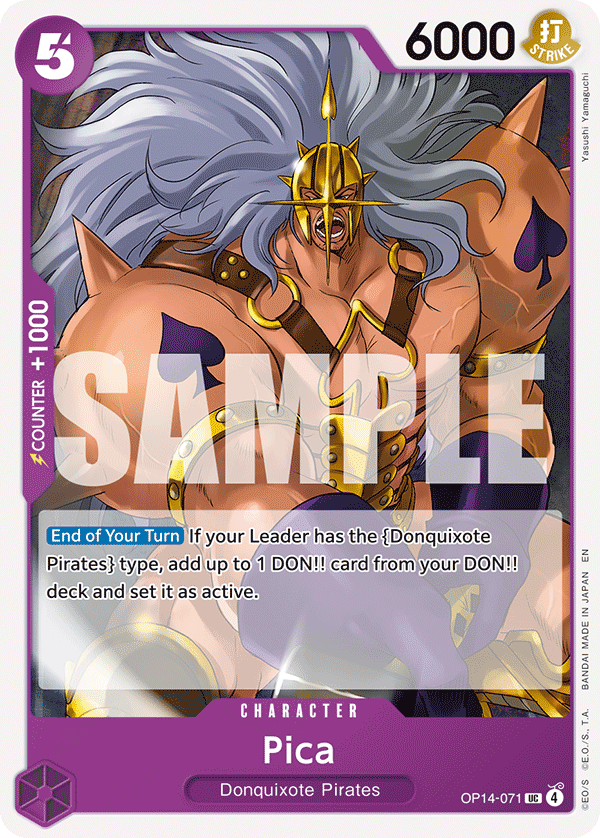 Pica One Piece card