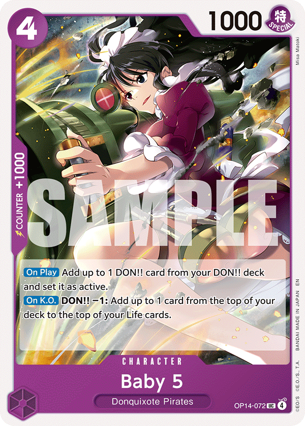 Baby 5 One Piece card