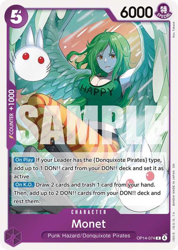 Monet One Piece card
