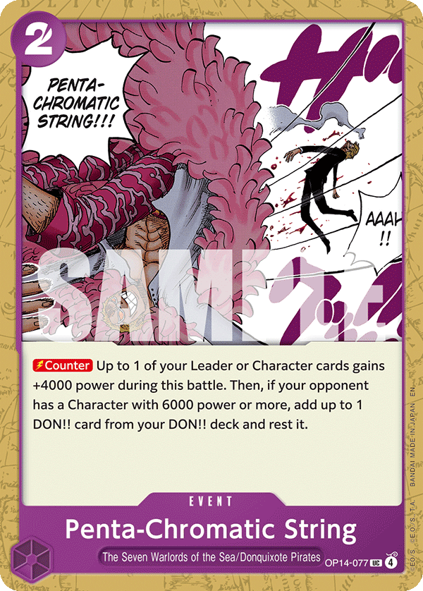 Penta-Chromatic String One Piece card