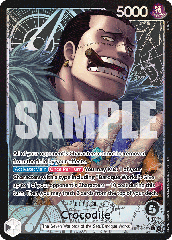 Crocodile One Piece card