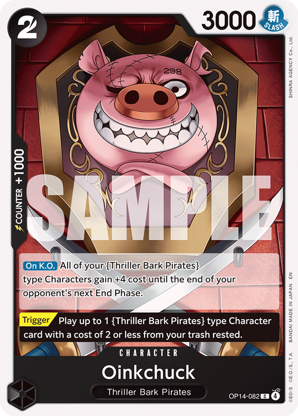 Oinkchuck One Piece card