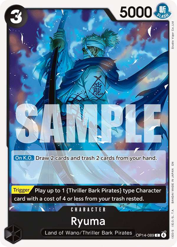 Ryuma One Piece card