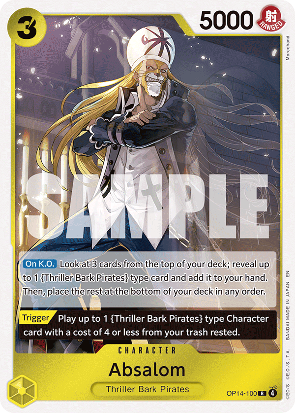 Absalom One Piece card