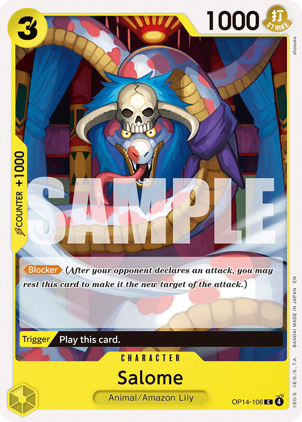 Salome One Piece card