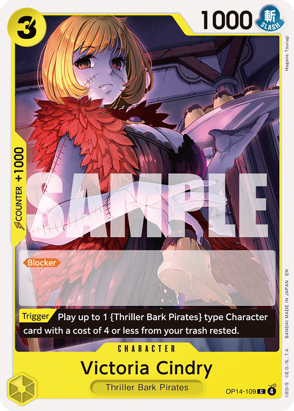 Victoria Cindry One Piece card
