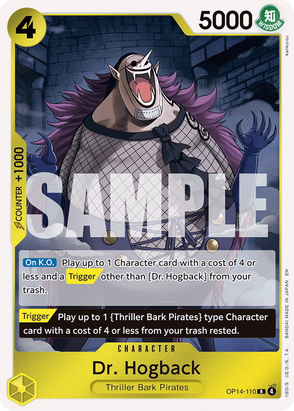 Dr. Hogback One Piece card