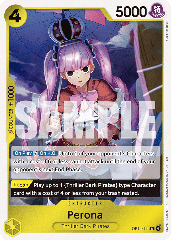 Perona One Piece card