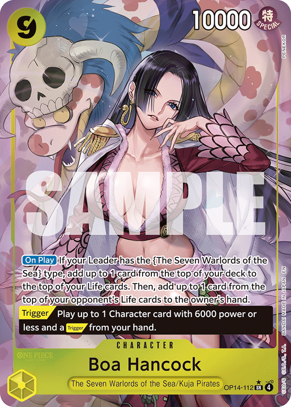 Boa Hancock One Piece card