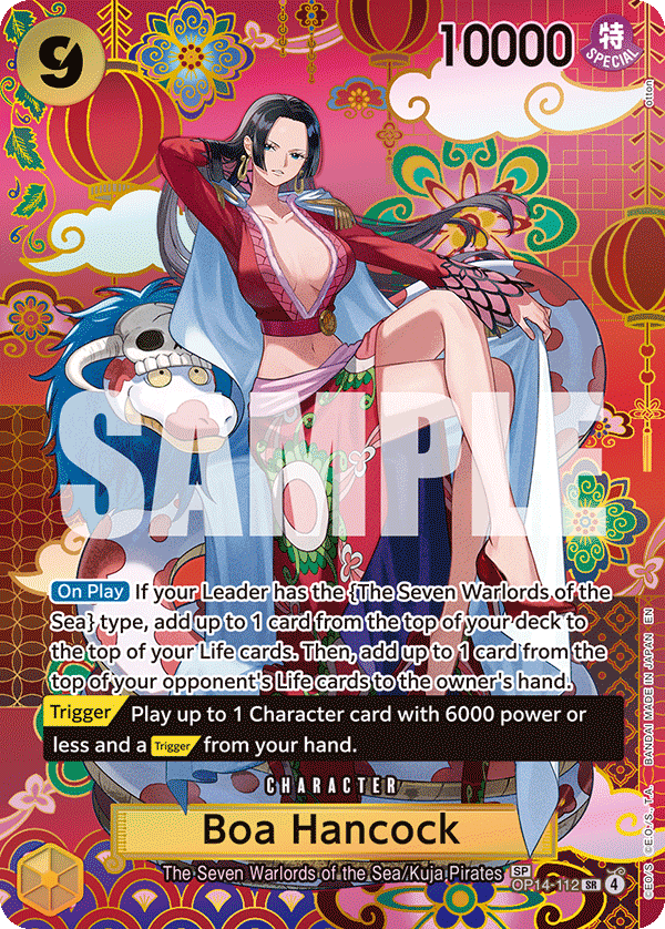 Boa Hancock One Piece card