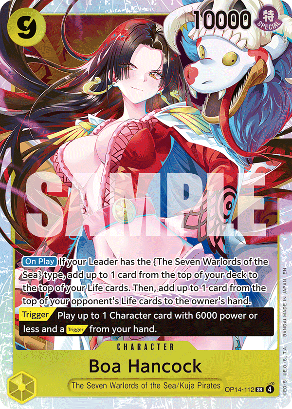 Boa Hancock One Piece card
