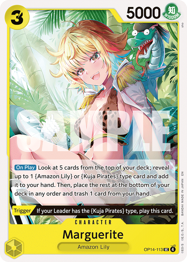 Marguerite One Piece card