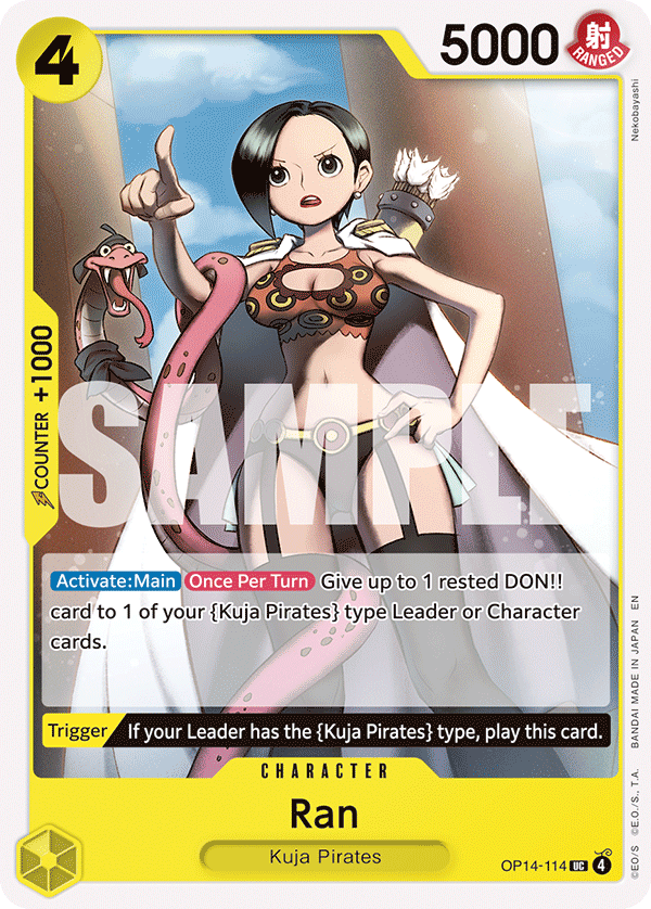 Ran One Piece card