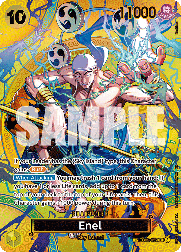 Enel One Piece card