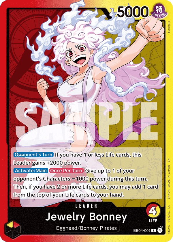 Jewelry Bonney One Piece card
