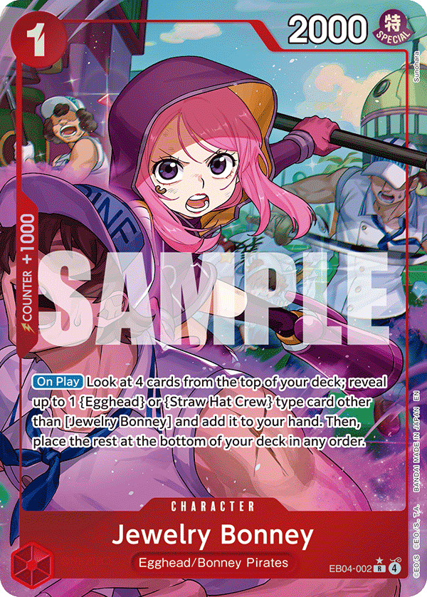 Jewelry Bonney One Piece card