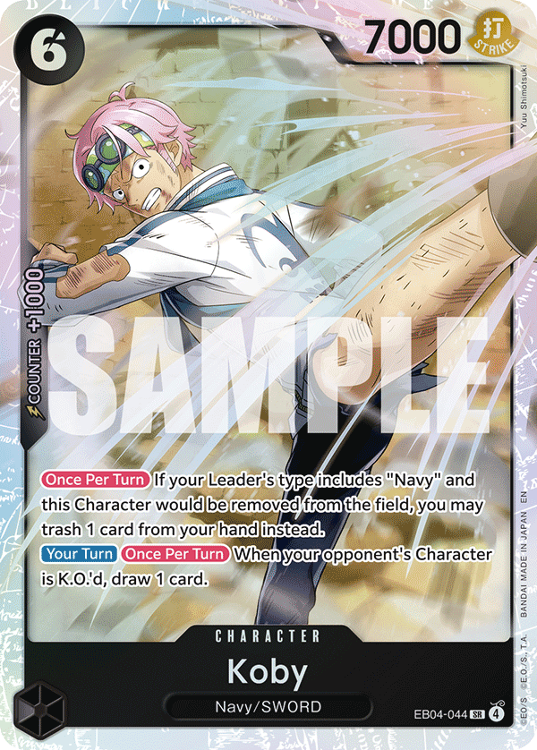 Koby One Piece card