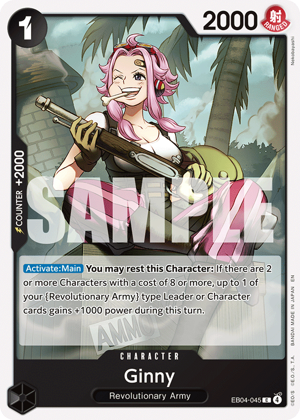 Ginny One Piece card