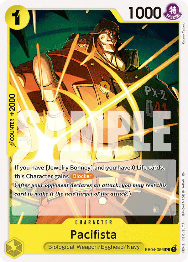 Pacifista One Piece card