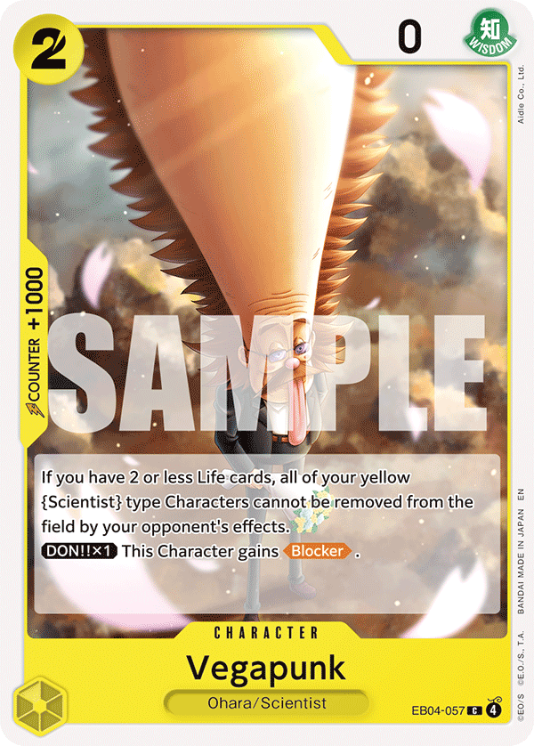 Vegapunk One Piece card