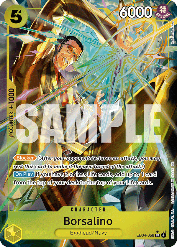 Borsalino One Piece card
