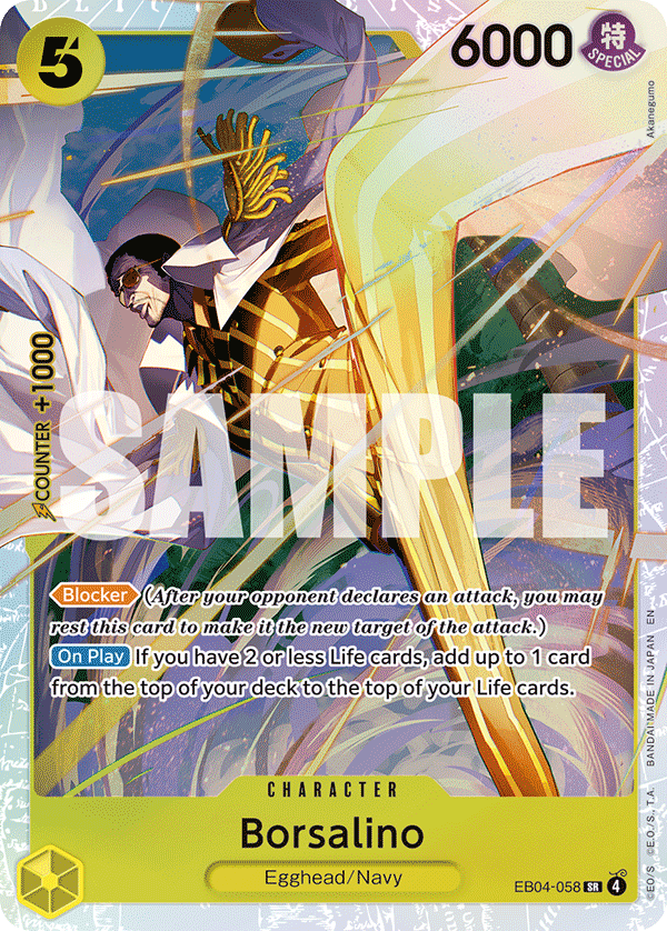 Borsalino One Piece card