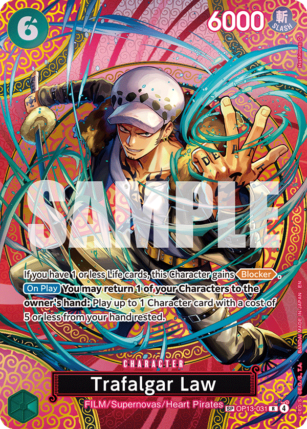 Trafalgar Law One Piece card