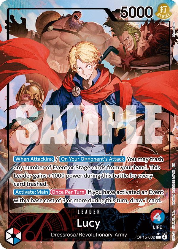Lucy One Piece card