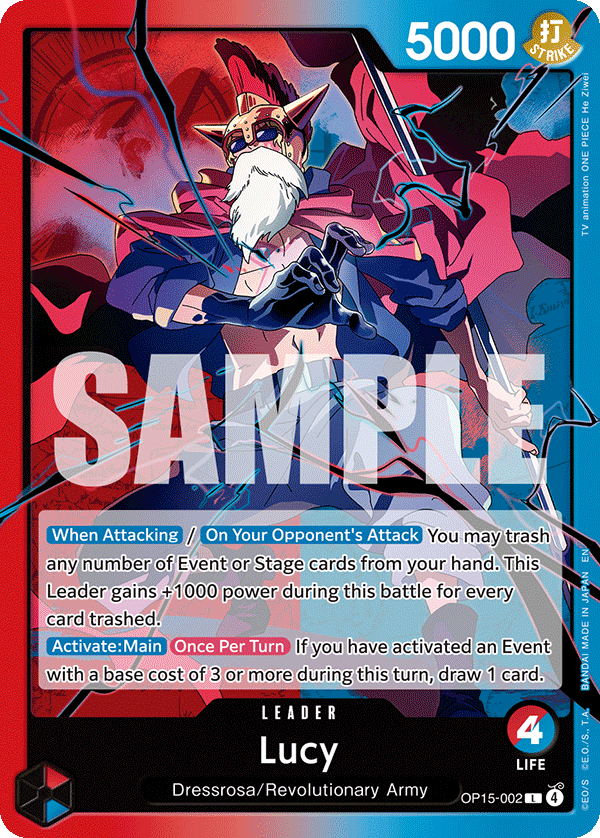 Lucy One Piece card