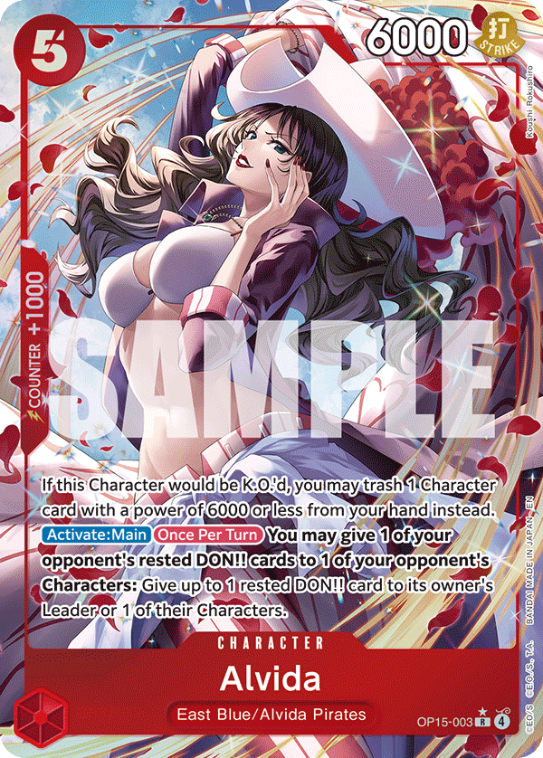 Alvida One Piece card