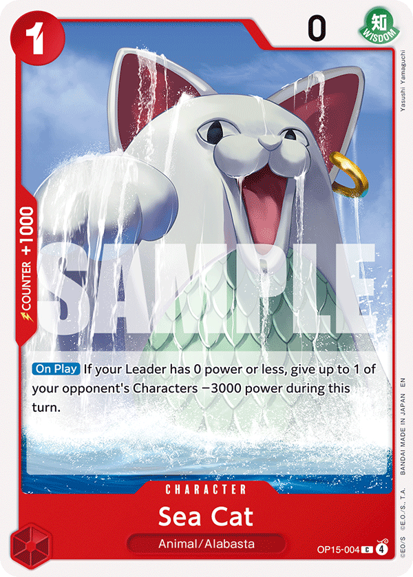 Sea Cat One Piece card