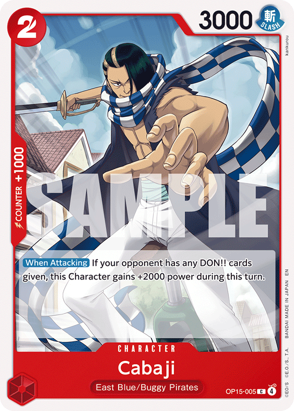 Cabaji One Piece card